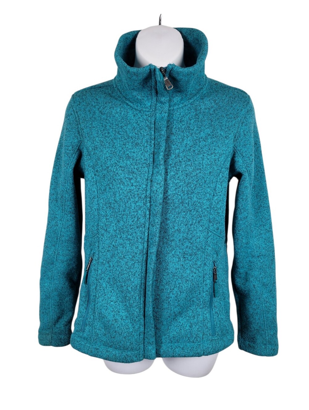 2/$20 Lands End Blue Full Zip Up Jacket Size: XS